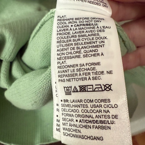 Amazon Essentials Light Green Cardigan - Picture 4 of 4